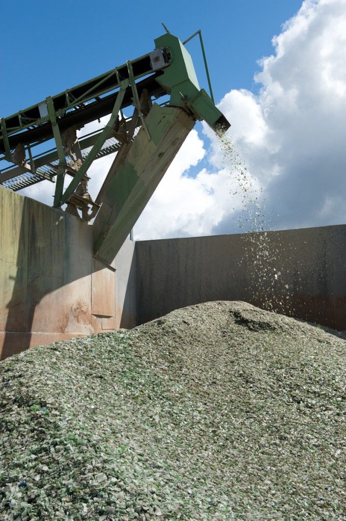 tratammiento del vidrio: calcin ¿Sabes cómo se recicla el vidrio?